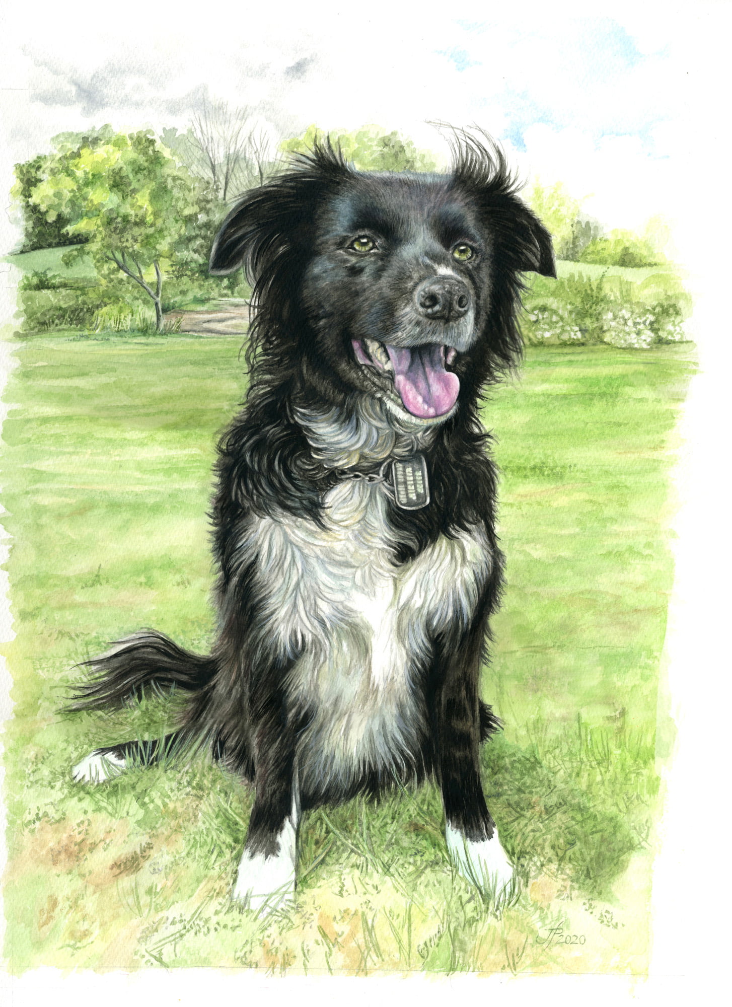 Millie - Watercolour