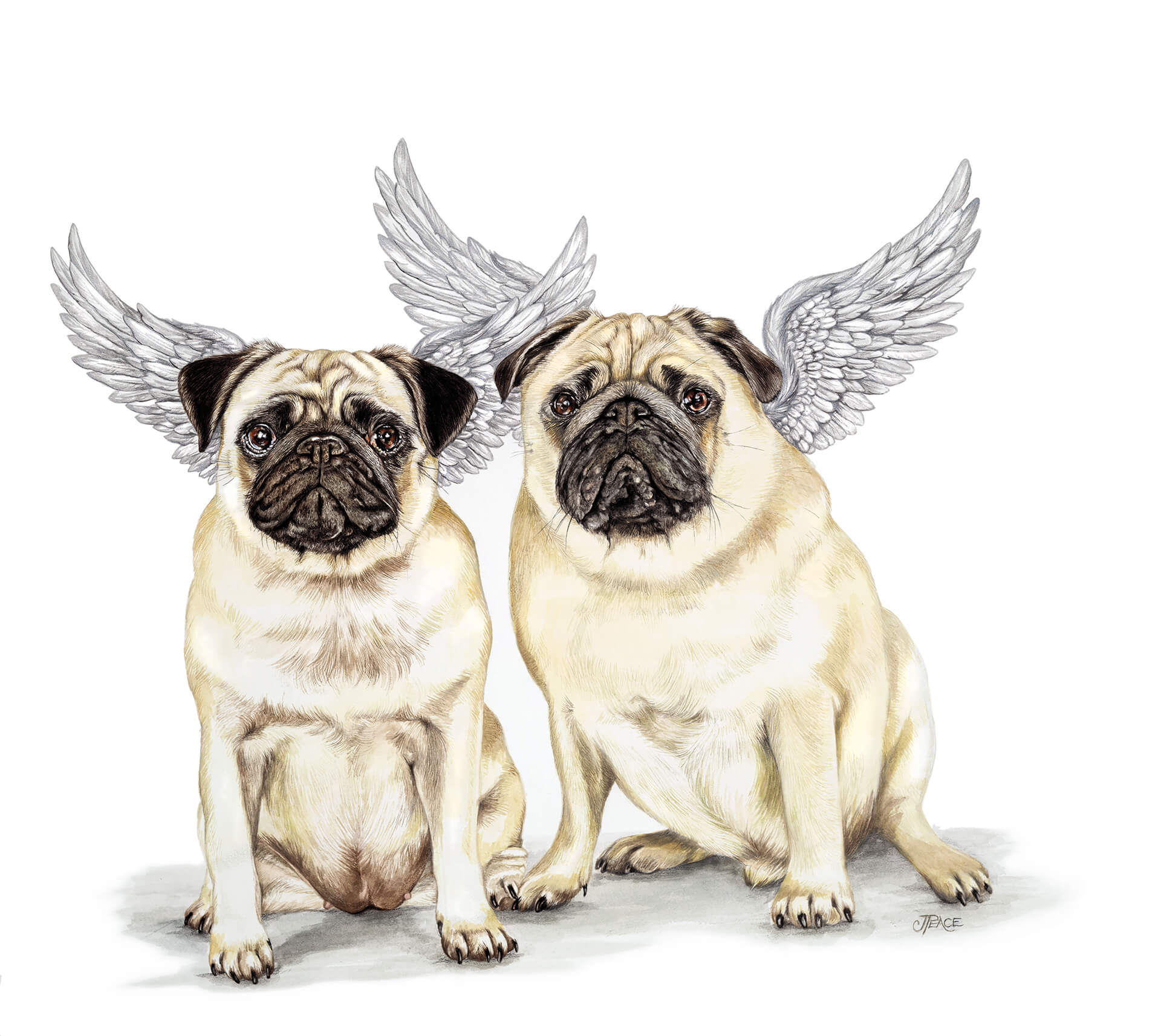 Pru and Barry - Watercolour